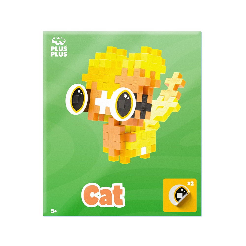 Plus-Plus - Pet Packet - Curious Cat