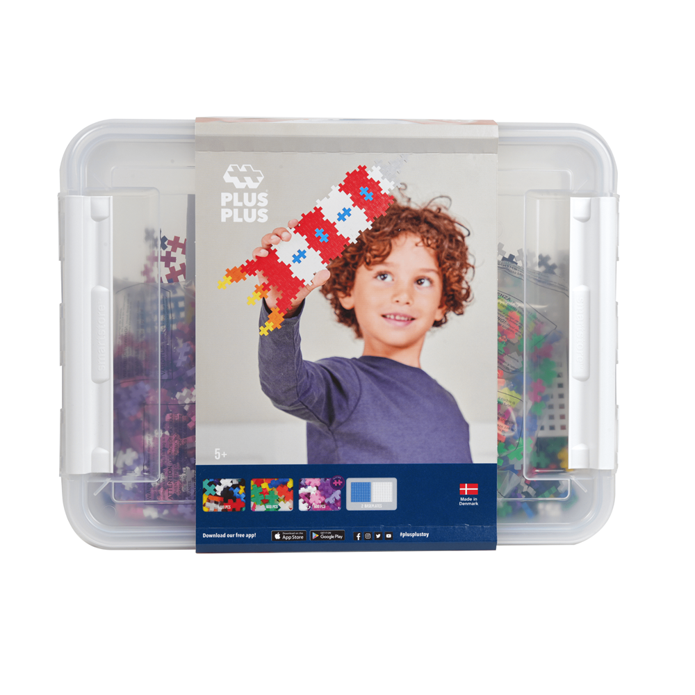 Plus Storage Box Plus-Plus - Storage Box Mix - 2400pcs - Plus-Plus Toys