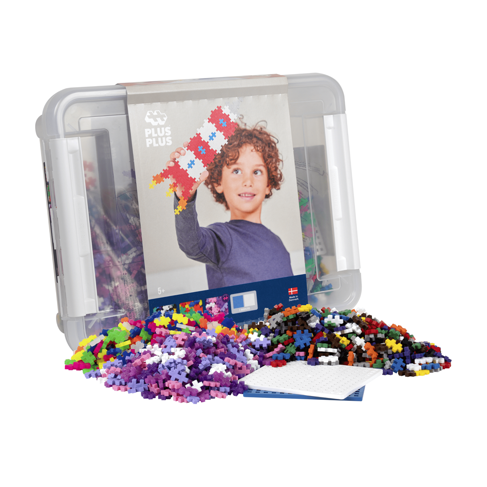 Plus Storage Box Plus-Plus - Storage Box Mix - 2400pcs - Plus-Plus Toys