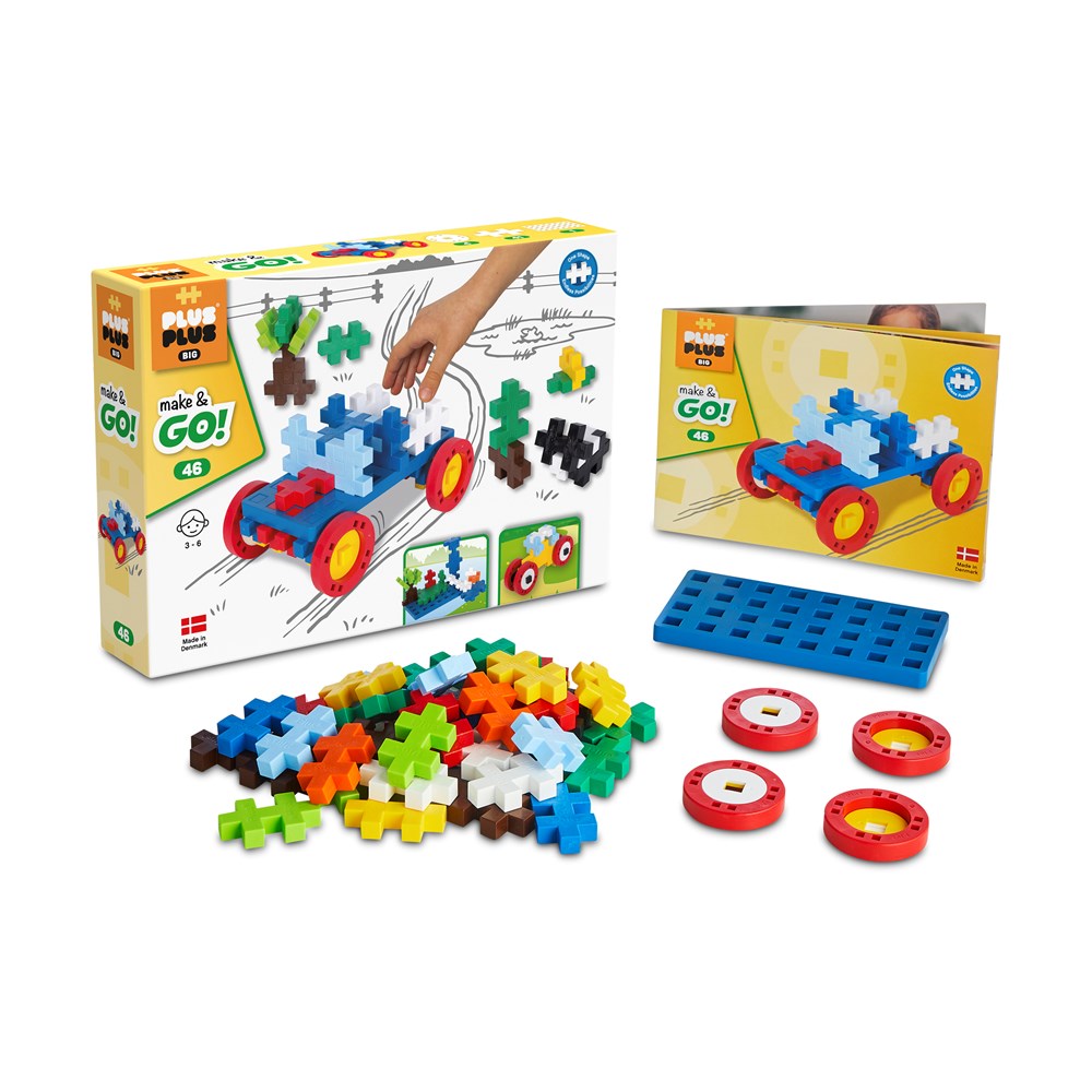 Plus-Plus - BIG Make &amp; Go! 46 Pce