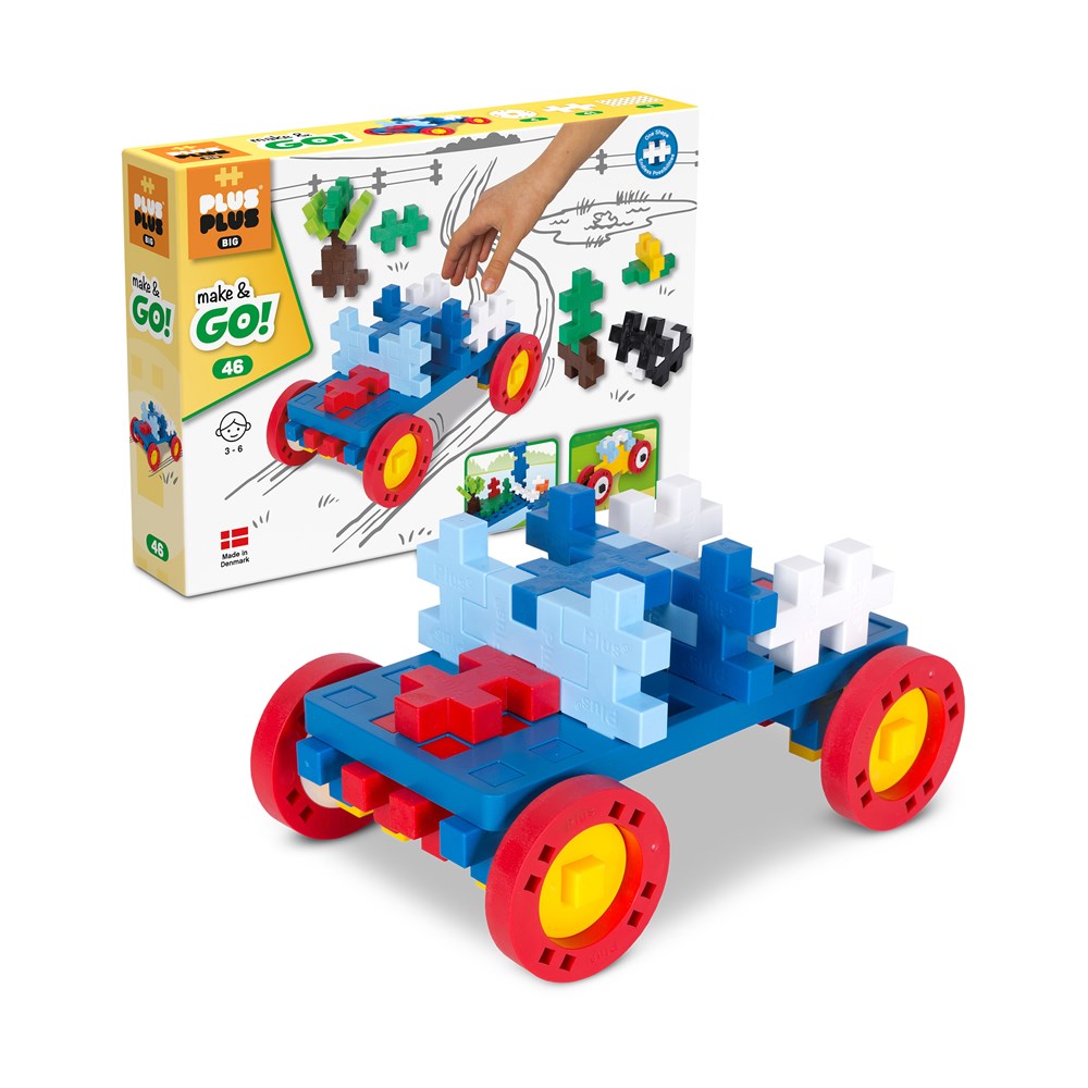 Plus-Plus - BIG Make &amp; Go! 46 Pce