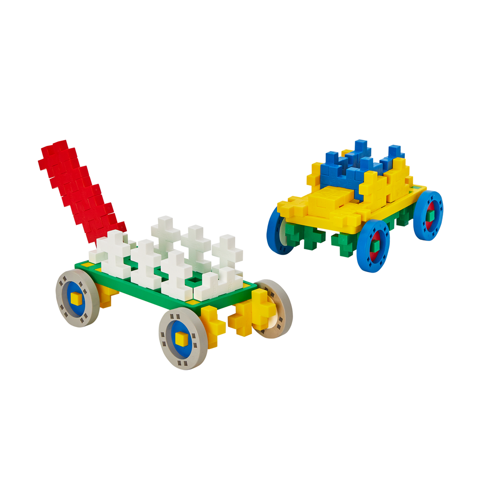 Plus-Plus - BIG - Large Wheel Mix 48pcs