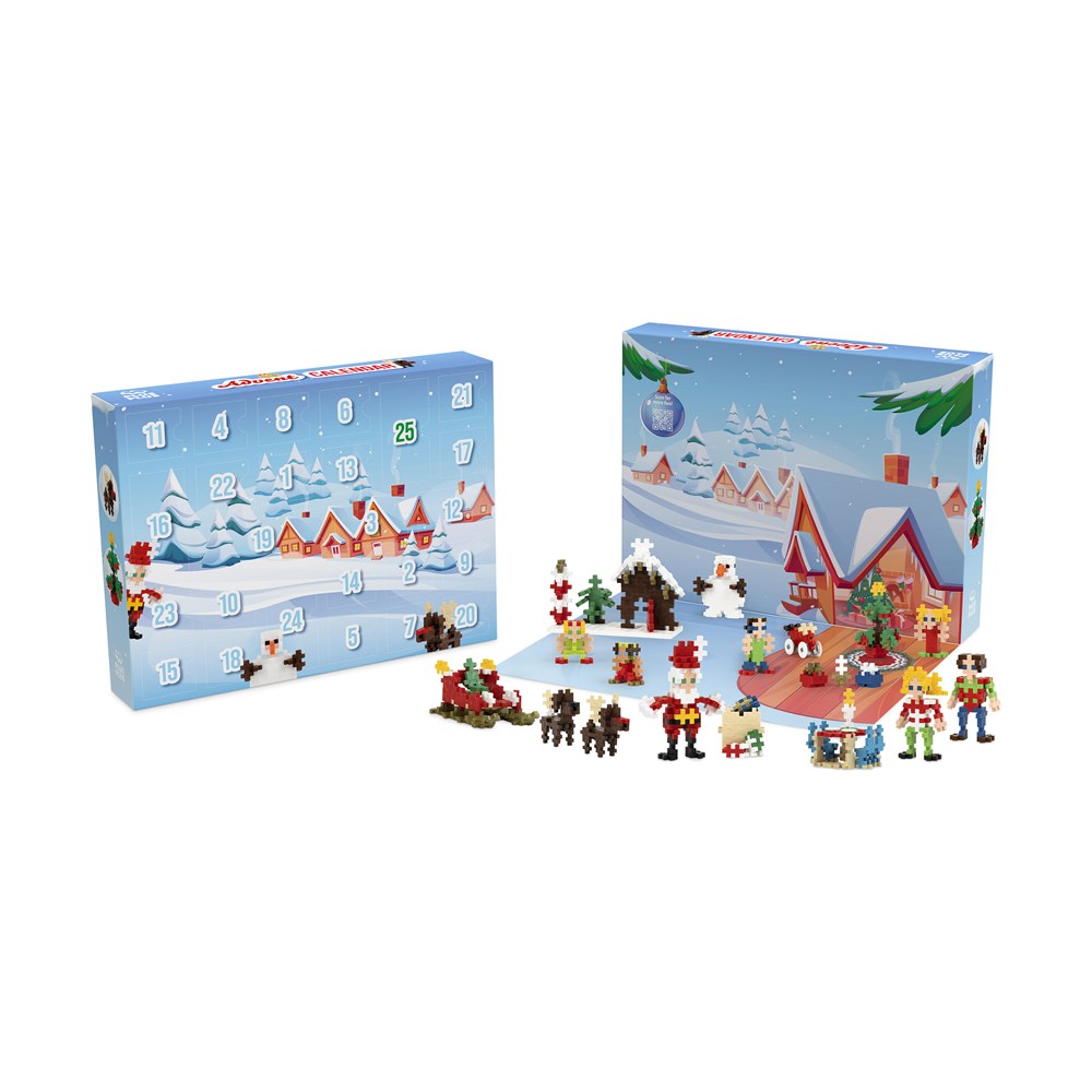 Plus-Plus - Advent Calendar Christmas - 600pcs