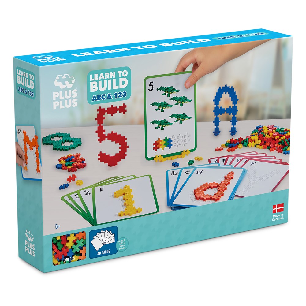 Plus-Plus - Learn to Build - ABC &amp; 123
