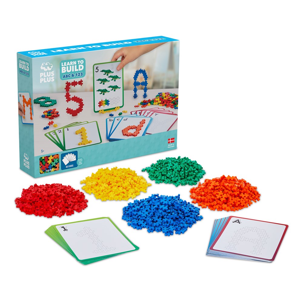 Plus-Plus - Learn to Build - ABC &amp; 123