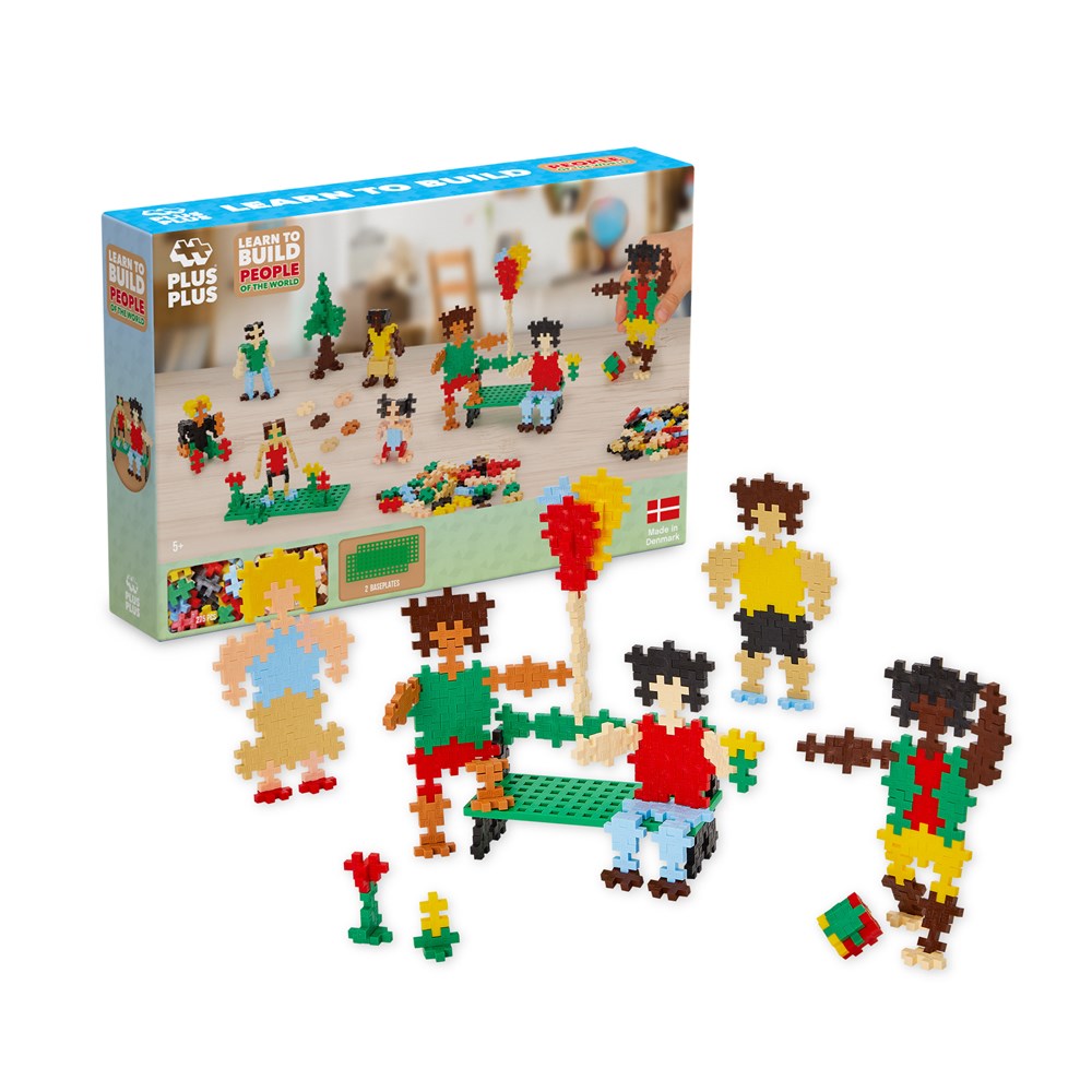 Plus-Plus - Learn To Build - People of the World