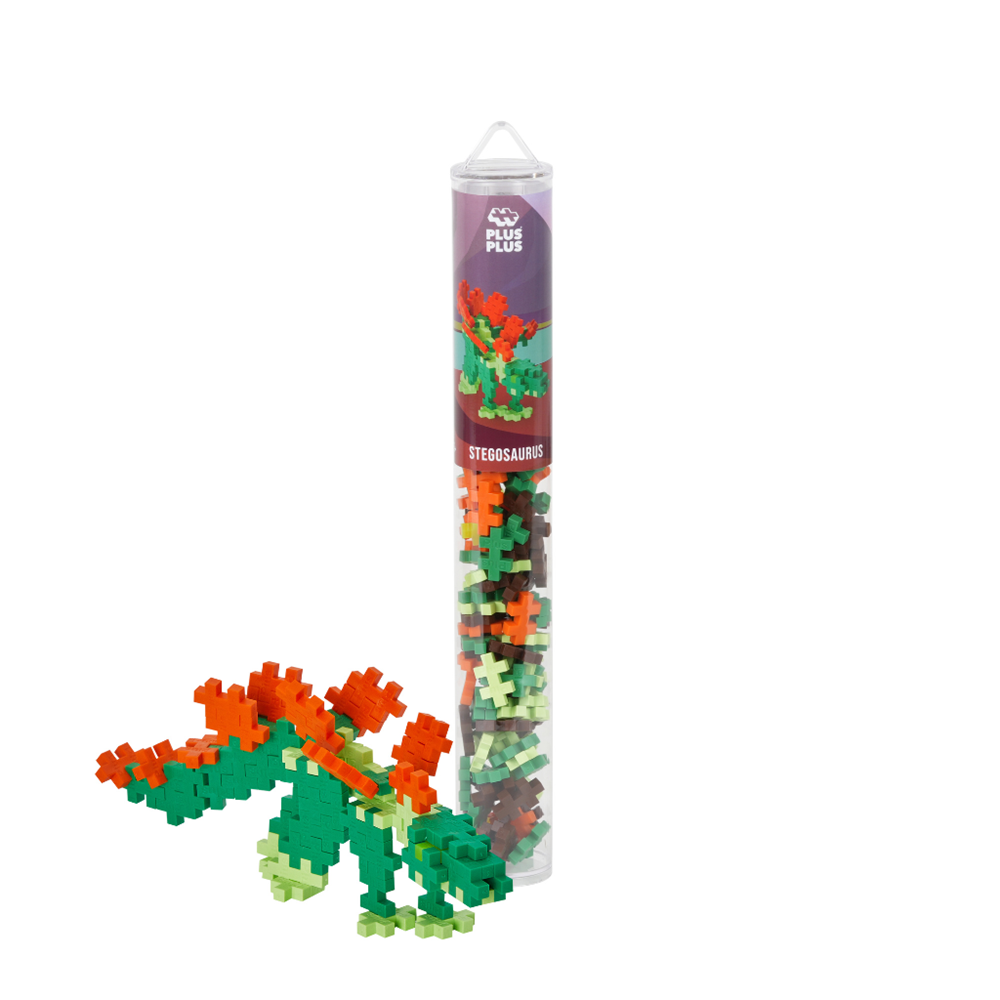 Plus-Plus - Stegosaurus - 100 pcs Tube