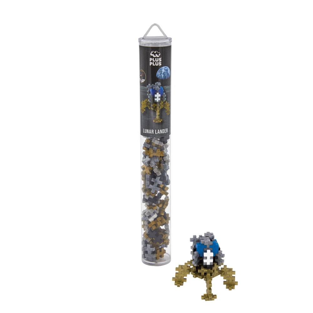 Plus-Plus - Lunar Lander - 100 pcs Tube