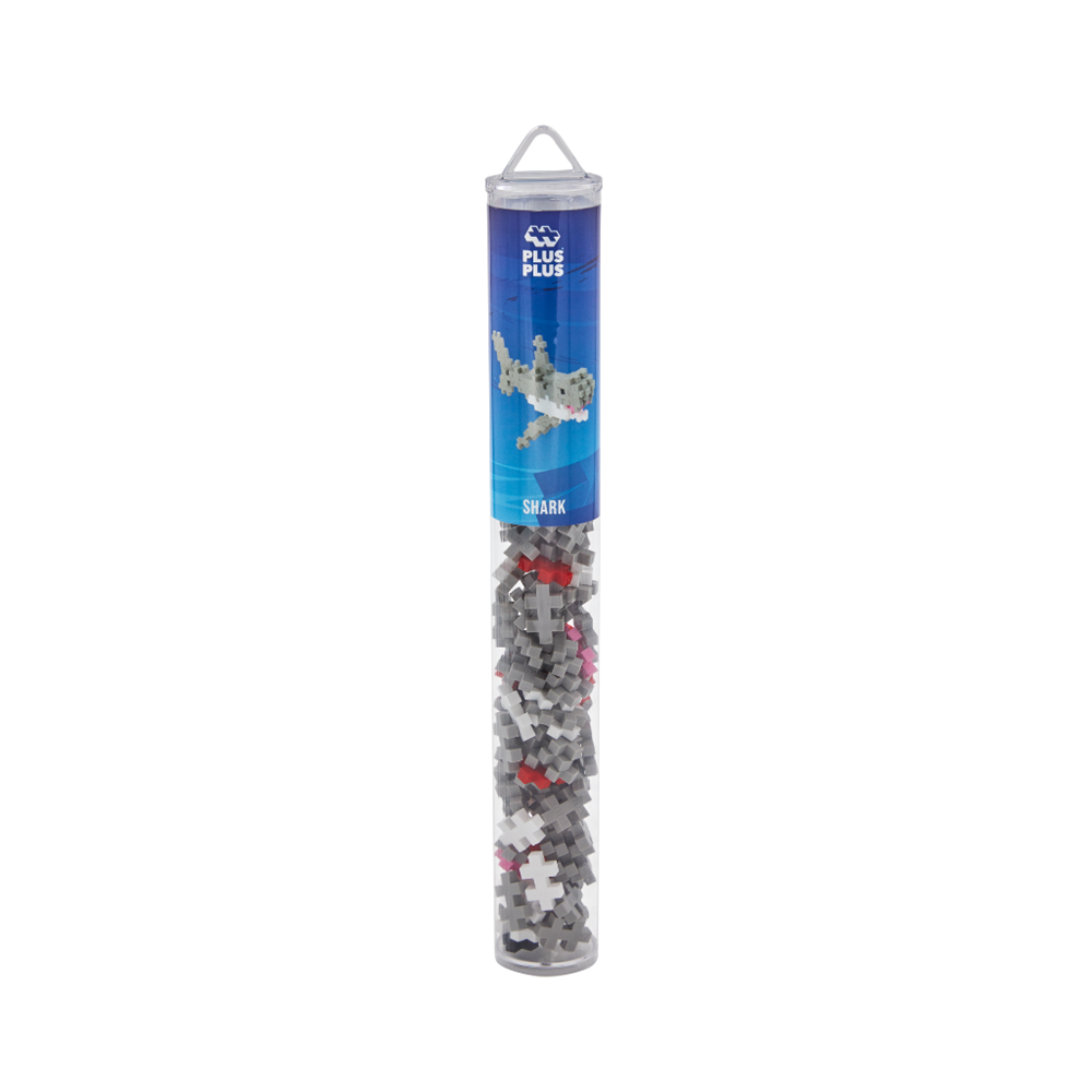 Plus-Plus - Shark - 100 pcs Tube