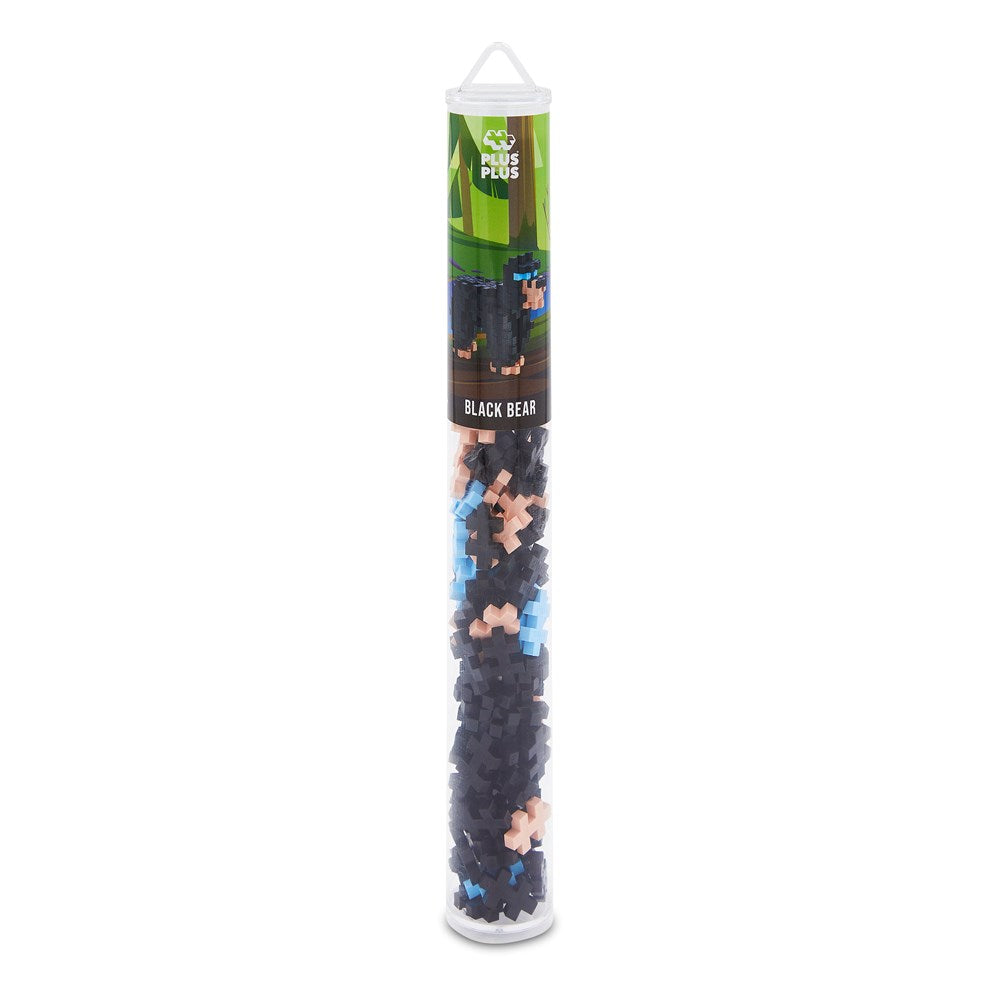 Plus-Plus - Black Bear - 100 pcs Tube