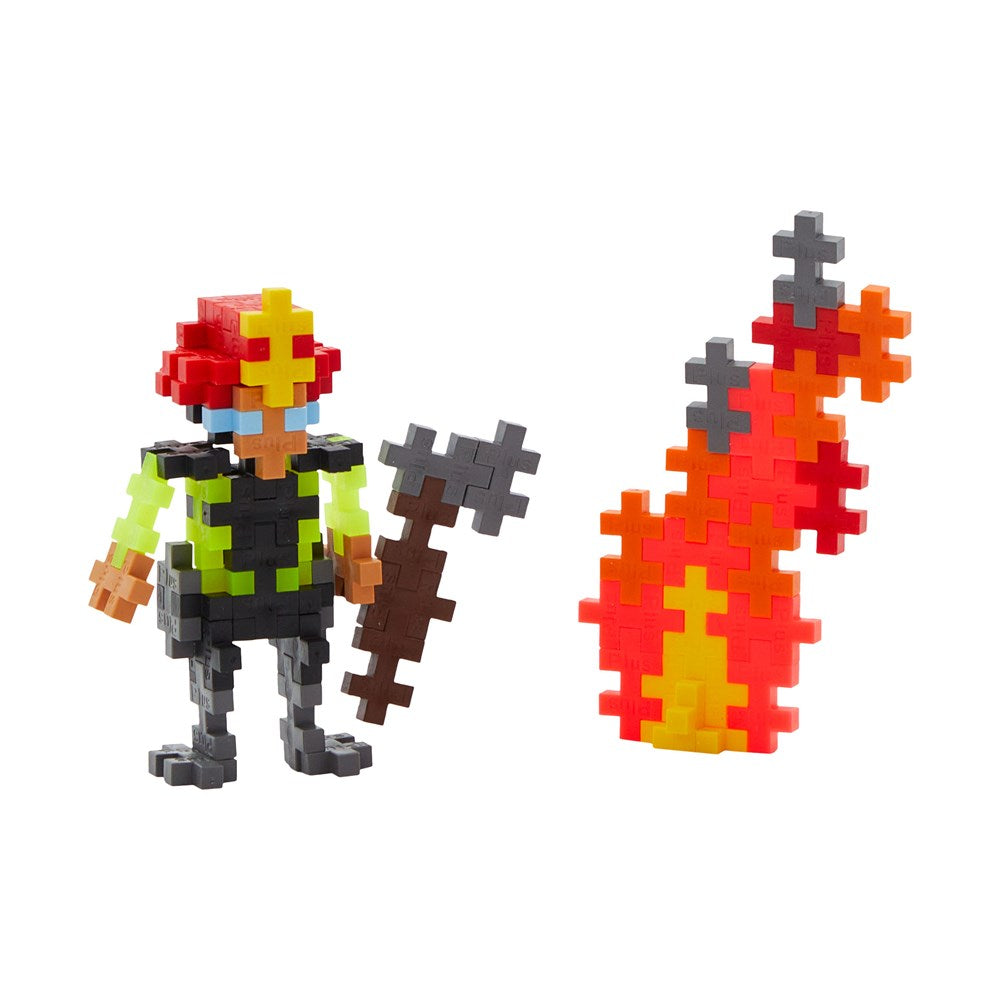 Plus-Plus - Everyday Heroes - Firefighter 100 pcs Tube