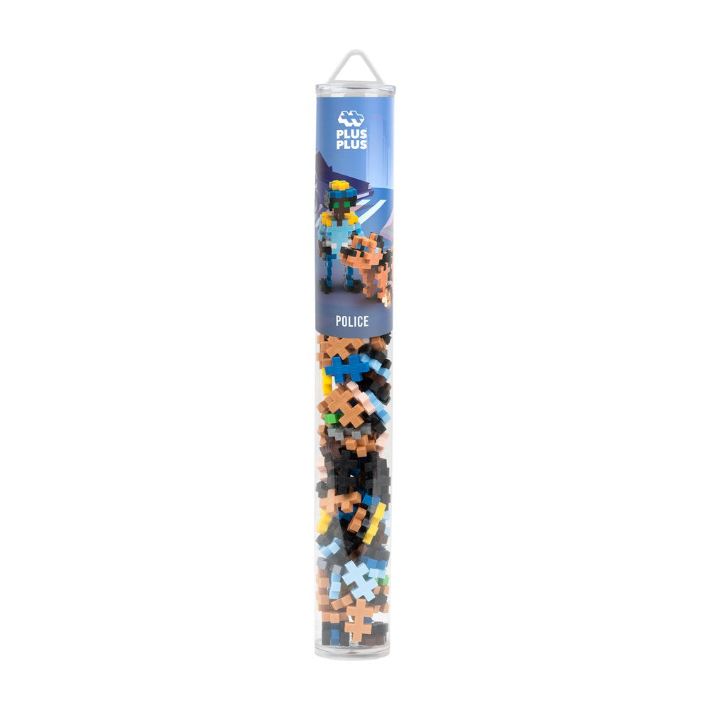 Plus-Plus - Everyday Heroes - Police 100 pcs Tube