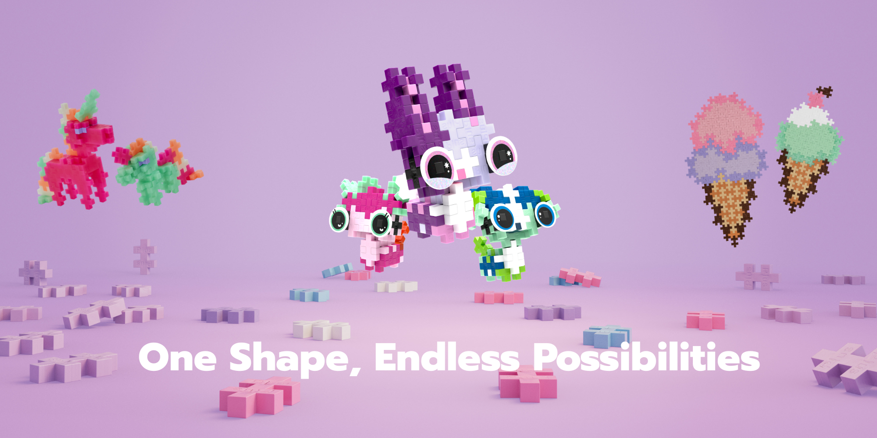 Plus-Plus - award-winning educational, STEM construction block toys