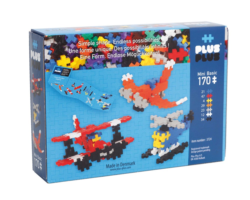 Plus-Plus - Basic Planes - 170 pcs